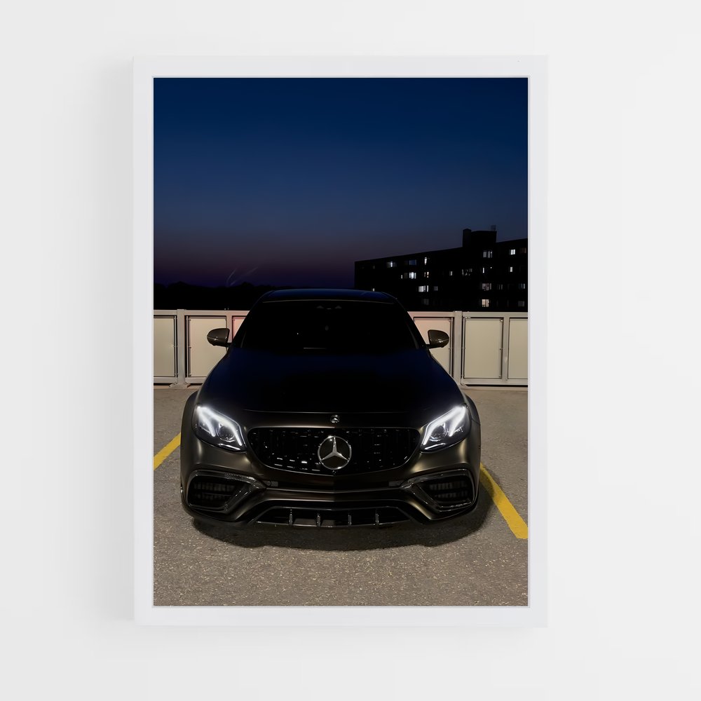 Poster raffiné AMG Cls – affiche Mercedes (vue 3)